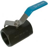 One Piece Hexagon 2000 CWP CARBON STEEL BALL VALVES-REDUCE PORT